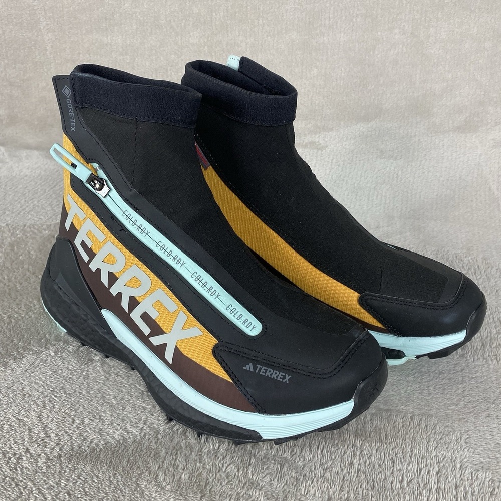 adidas Terrex Free Hiker 2 Cld.RDY Womens Hiking Shoes Size 6.5 Black Gore-Tex